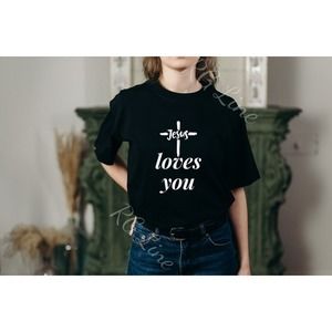 Jesus Shirt, Bible Verse Shirt, Loving God Quote Shirt